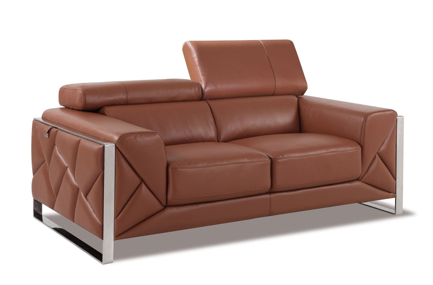 by Global United Sofa Loveseat / Camel Global United 903 - Divanitalia Loveseat