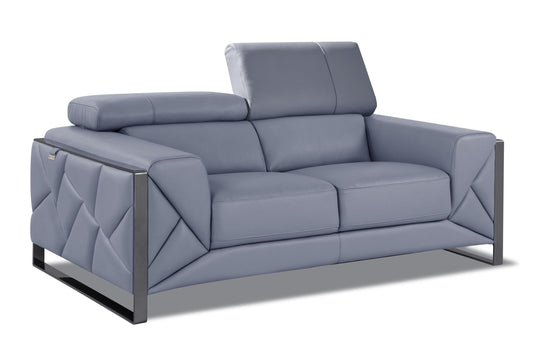 by Global United Sofa Loveseat / Light Blue Global United 903 - Divanitalia Loveseat