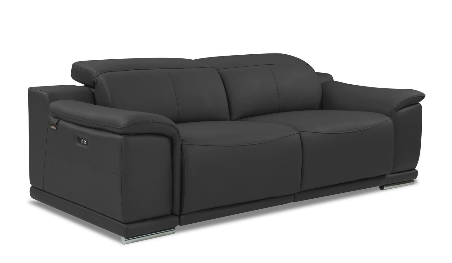 by Valencia Seating Sofa / Dark Grey Global United 9762 - Divanitalia Power Reclining Sofa