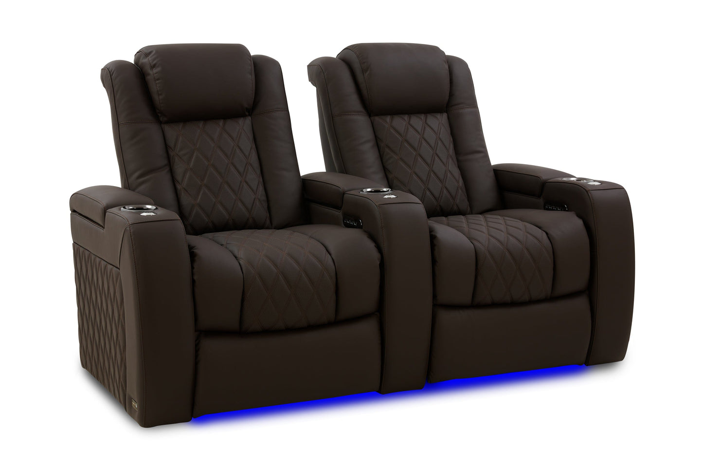 by Valencia Seating Sofa Row of 2 | Width: 68.25" Height: 43.5" Depth: 39.75" / Dark Roast Valencia Tuscany Ultimate Edition