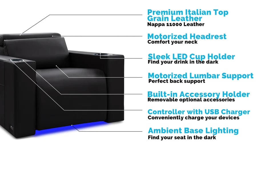 by Valencia Seating Sofa Valencia Barcelona Home Theater Seating