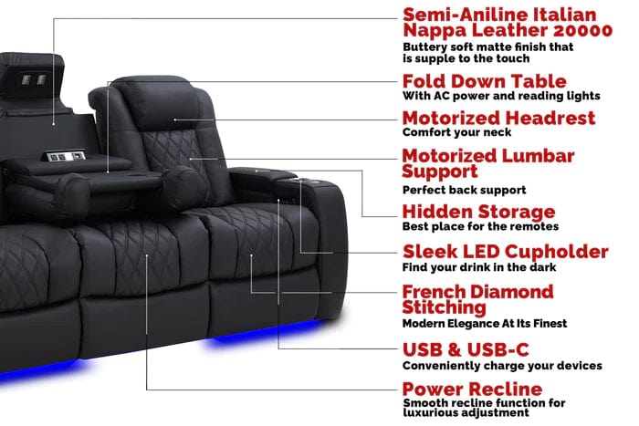 by Valencia Seating Sofa Valencia Tuscany Luxury Console Edition