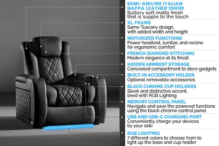 by Valencia Seating Sofa Valencia Tuscany XL Luxury Edition
