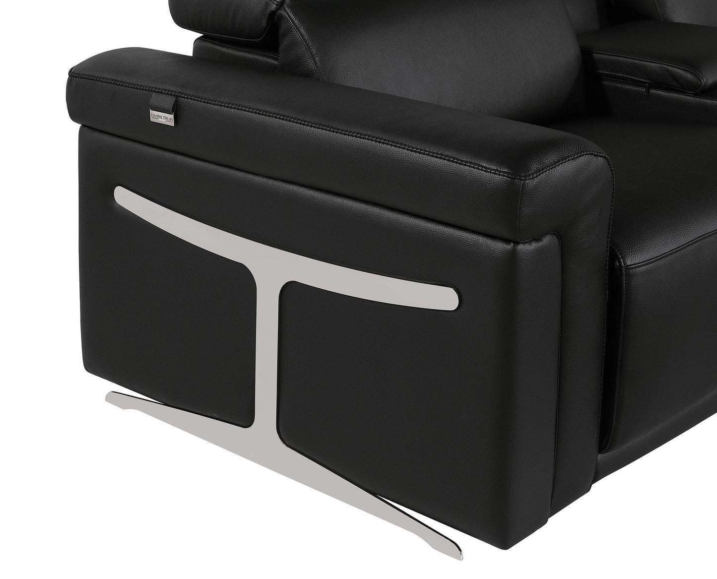 Global United Furniture Sofa Global United 1126 - Divanitalia 3PC Power Reclining Loveseat With Power Headrest