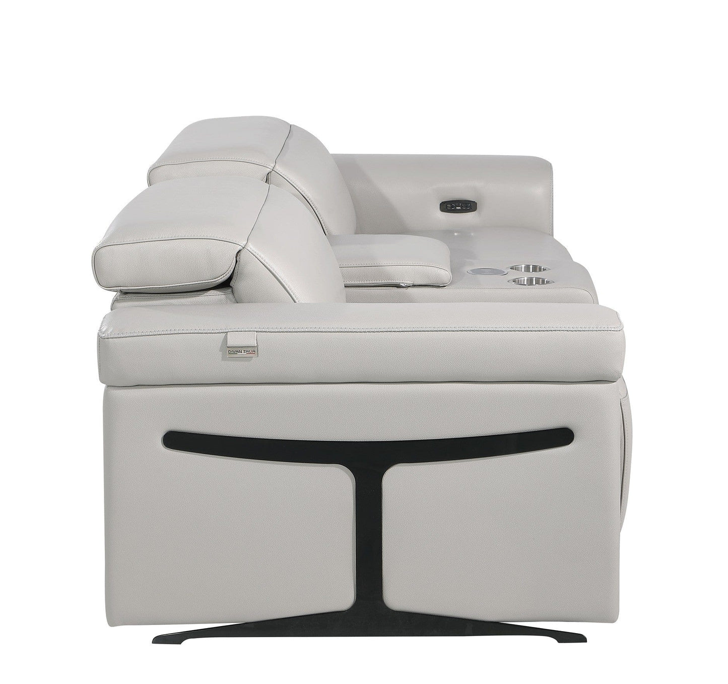 Global United Furniture Sofa Global United 1126 - Divanitalia 3PC Power Reclining Loveseat With Power Headrest