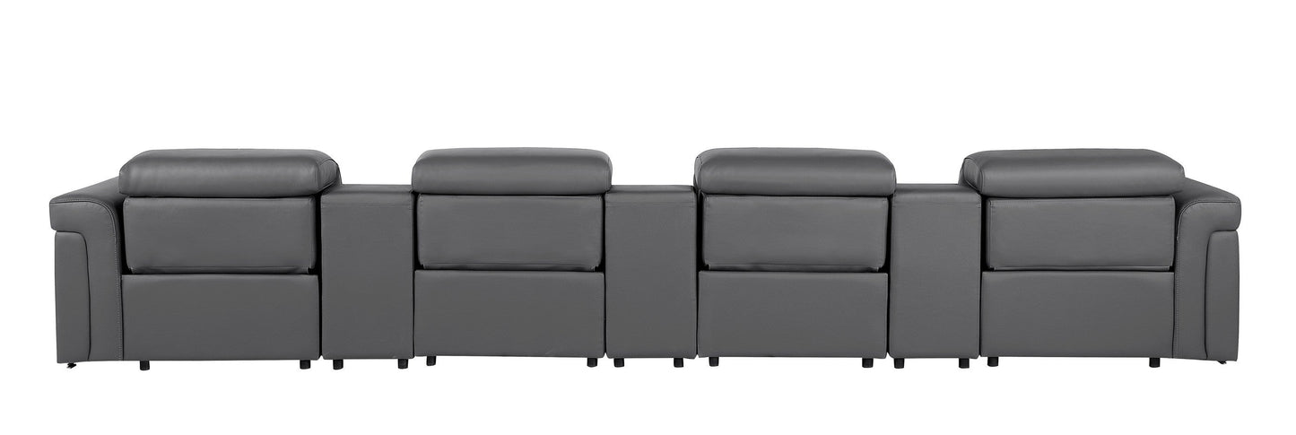 Global United Furniture Sofa Global United 1126 - Divanitalia 7PC Power Reclining Sofa