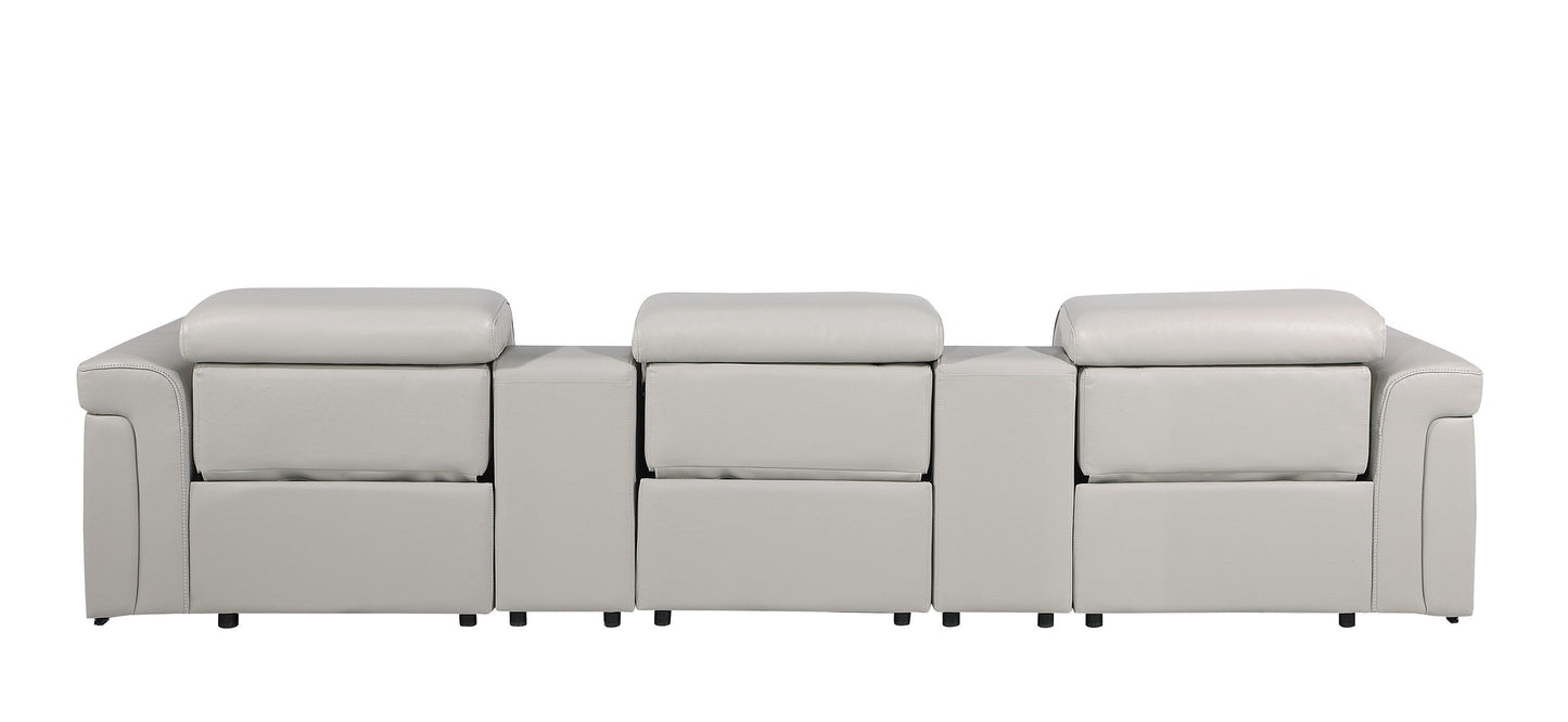 Global United Furniture Sofa Global United 1126 - Divanitalia 8PC Power Reclining Sofa Set