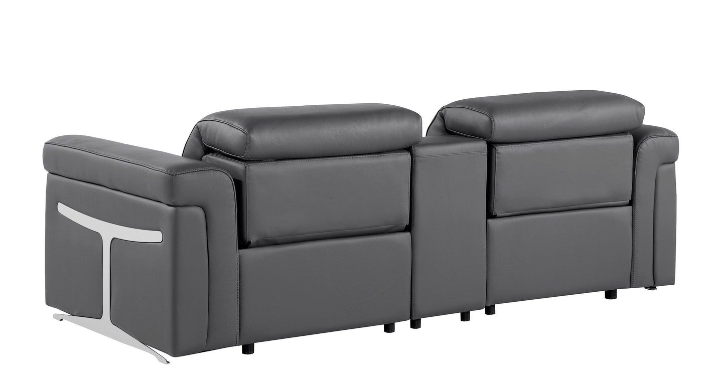 Global United Furniture Sofa Global United 1126 - Divanitalia 8PC Power Reclining Sofa Set
