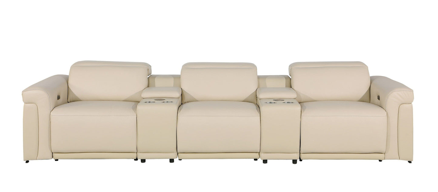 Global United Furniture Sofa Global United 1126 - Divanitalia 8PC Power Reclining Sofa Set