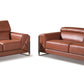 by Global United Sofa 2PC Set - Sofa | Loveseat / Camel Global United 903 - Divanitalia 2PC Sofa Set