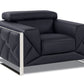 by Global United Sofa Armchair / Black Global United 903 - Divanitalia Armchair