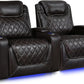by Valencia Seating Sofa Row of 2 | Width: 71.5" Height: 45" Depth: 38" / Dark Chocolate / Regular Spec (300 LBs Sitting Weight Limit) Valencia Oslo XL Home Theater Seating