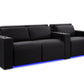 by Valencia Seating Sofa Row of 3 - Loveseat Left | Width: 93" Height: 35.5" Depth: 41" / Onyx Valencia Barcelona Ultimate Luxury Edition XL