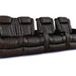 by Valencia Seating Sofa Row of 4 | Loveseat Left | Width: 129" Height: 46" Depth: 39.5" / Dark Chocolate / Regular Spec (300LB Sitting Weight Limit) Valencia Tuscany XL