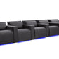 by Valencia Seating Sofa Row of 5 | Width: 162" Height: 33" Depth: 39" / Graphite Valencia Barcelona Ultimate Luxury Edition