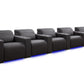 by Valencia Seating Sofa Row of 5 | Width: 189.5" Height: 33" Depth: 39" / Graphite Valencia Barcelona Grand Ultimate Luxury Edition