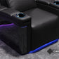 by Valencia Seating Sofa Valencia Monza Carbon Fiber Home Theater Seating