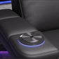 by Valencia Seating Sofa Valencia Monza Carbon Fiber Home Theater Seating