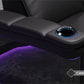 by Valencia Seating Sofa Valencia Monza Carbon Fiber Home Theater Seating