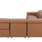 Global United Furniture Sofa Global United 1126 - Divanitalia 3-Power Reclining 5PC Sectional