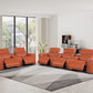 Global United Furniture Sofa Global United 1126 - Divanitalia 8PC Power Reclining Sofa Set