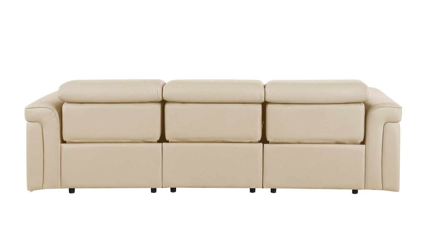 Global United Furniture Sofa Global United 1126 - Divanitalia Modular 3-Power Reclining Sofa