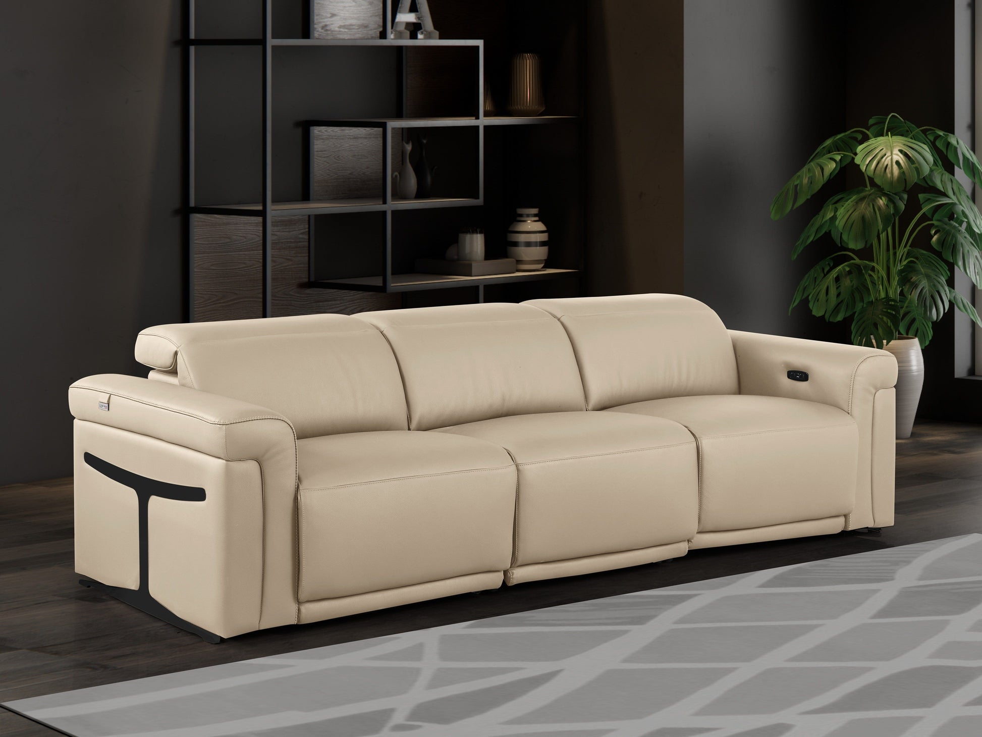 Global United Furniture Sofa Global United 1126 - Divanitalia Modular 3-Power Reclining Sofa