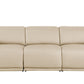 Global United Furniture Sofa Modular 3-Power Sofa / Beige Global United 1126 - Divanitalia Modular 3-Power Reclining Sofa