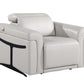 Global United Furniture Sofa Sofa / Light Gray Global United 1126 - Divanitalia Power Reclining Armchair