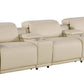 Global United Furniture Sofa Sofa | Row of 3 / Beige Global United 1126 - Divanitalia 5PC Power Reclining Sofa