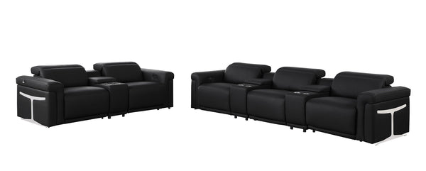 Global United Furniture Sofa Global United 1126 - Divanitalia 8PC Power Reclining Sofa Set