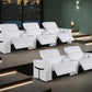 Global United Furniture Sofa Sofa set | Row of 3 & Row of 2 / White Global United 1126 - Divanitalia 8PC Power Reclining Sofa Set